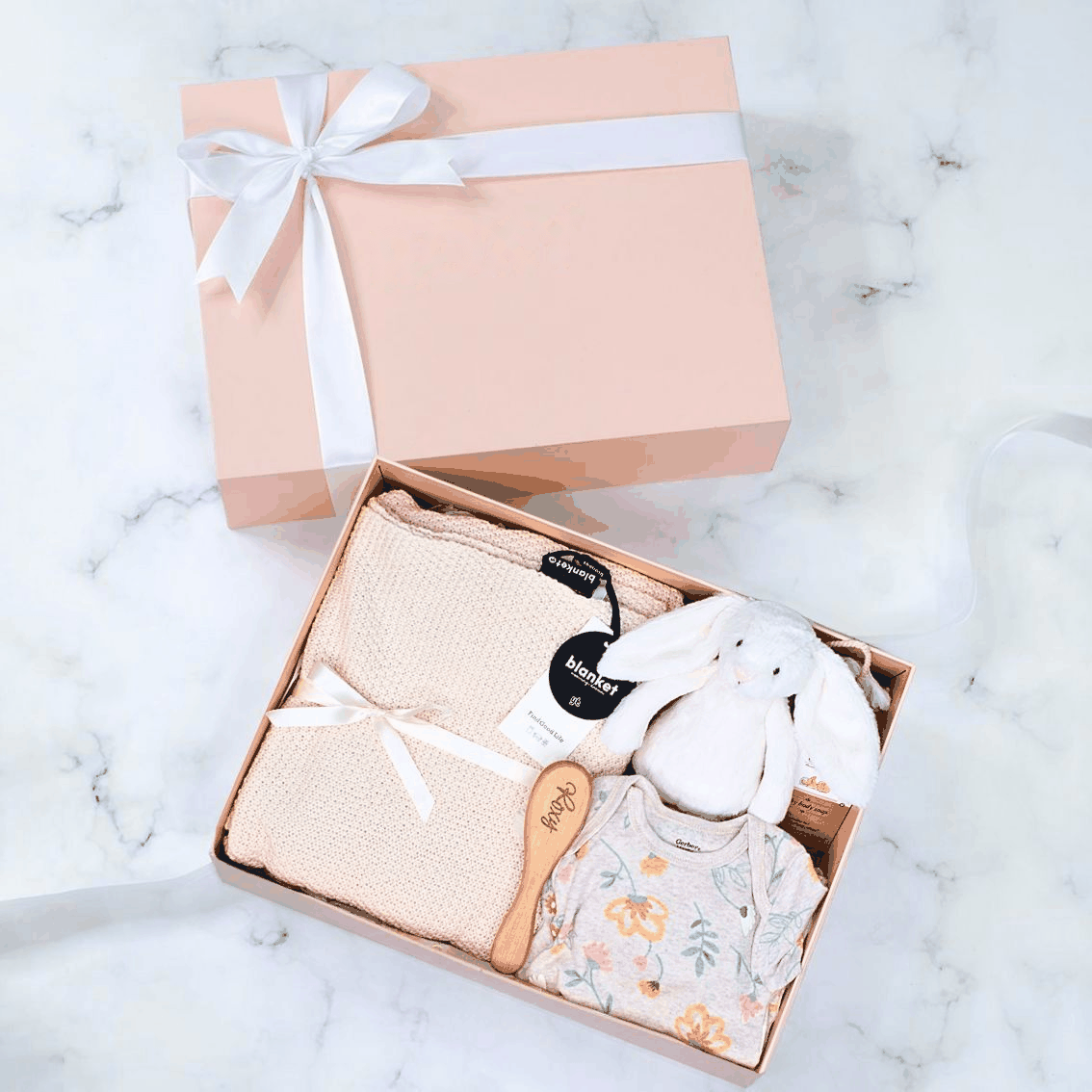 Personalized First Gift Set for Baby Girl