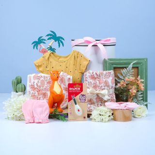 Mizzie Kangaroo Gift Set For Baby Girl