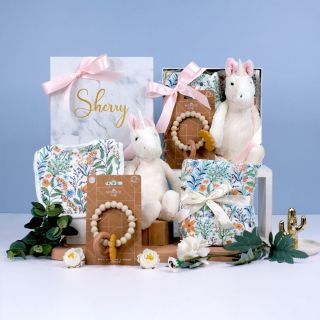 Personalized Unicorn Adventure Gift for Baby Girl