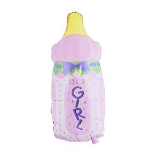 Baby Girl Bottle Balloon