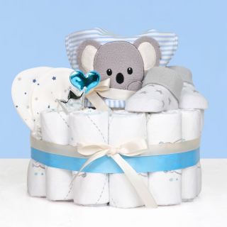 Energetic Baby Diaper Cake for Baby Boy
