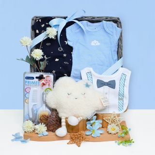 Cloudy Dreams Gift Set for Baby Boy