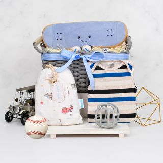 Cuddle and Play Baby Boy Gift Set