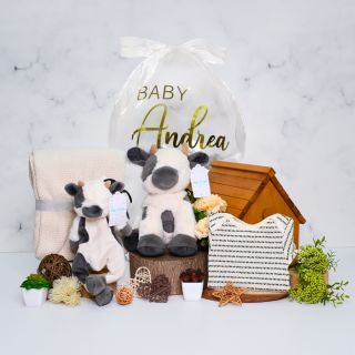 Personalized Bertie's Balloon Celebration Hamper