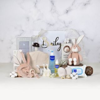 BUNNY GIFT SET FOR NEWBORN BABY