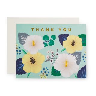 Hibiscus Thank You Card