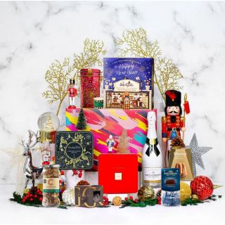 Christmas Joyful Hamper with Peninsula Cookies & Champagne