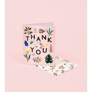 Clap Clap Botanical Thank You Card
