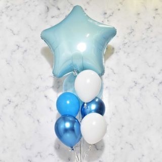 Baby Blue Balloon Bouquet