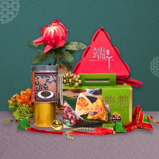 Dragon Boat Festival Hamper-Classic Dragon Boat Festival with Deluxe or Abalone Rice Dumplings