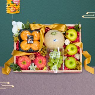 Premium Japanese Fruitful Mid Autumn Basket