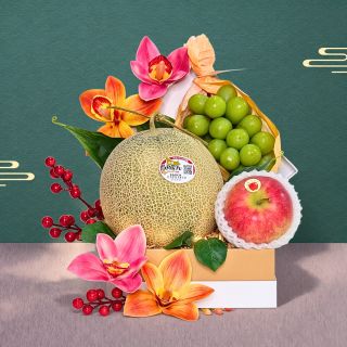 Mid-Autumn Hampers-Autumn Moon Japanese Fruit Gift Box