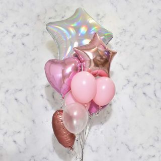 Pink Baby Balloon Bouquet