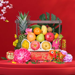 Lunar New Year Hampers-CNY Moonlight Fruit Hamper