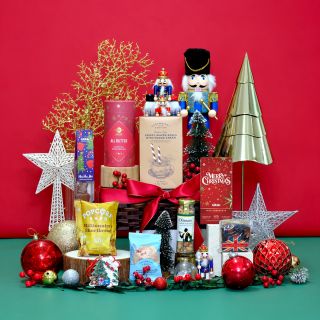 Christmas Hampers-Cheerful Tidings Gift Box
