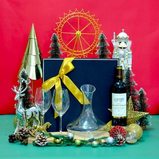 Christmas Hampers-Christmas Decanter Gift Set