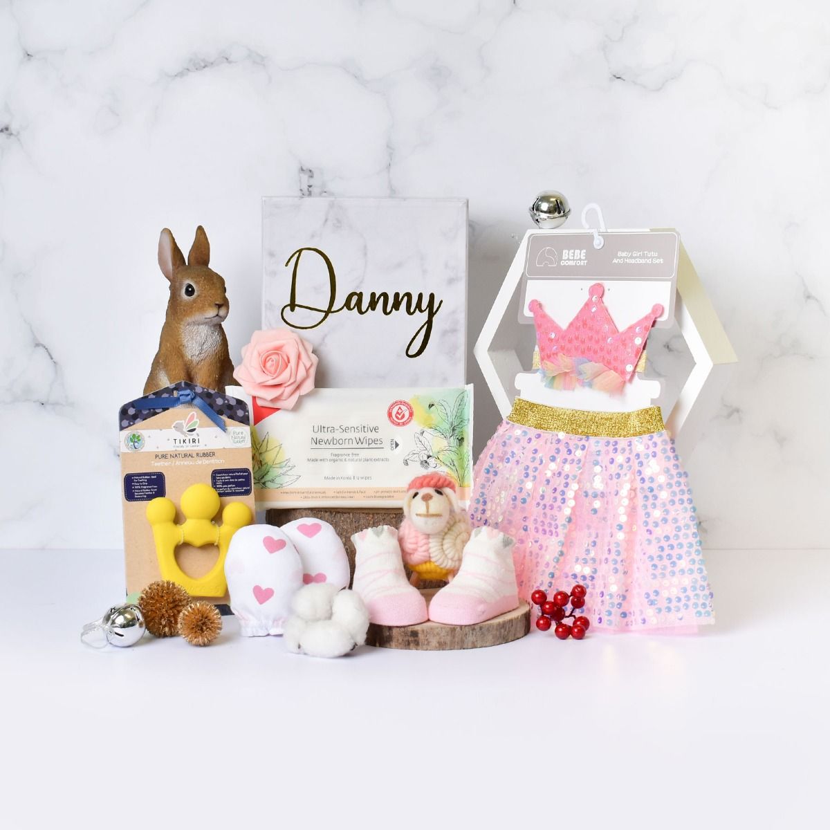 personalized baby hamper