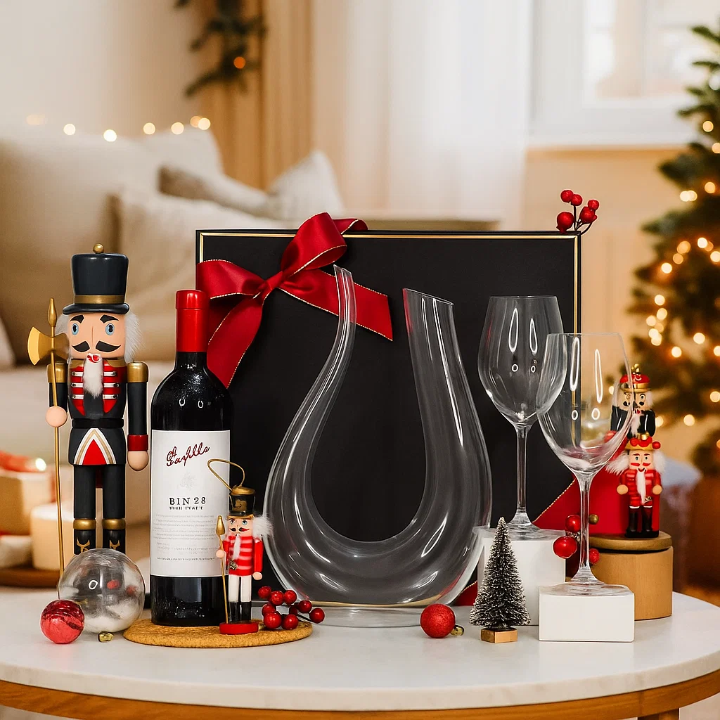 Christmas Hampers-Christmas Decanter Gift Set