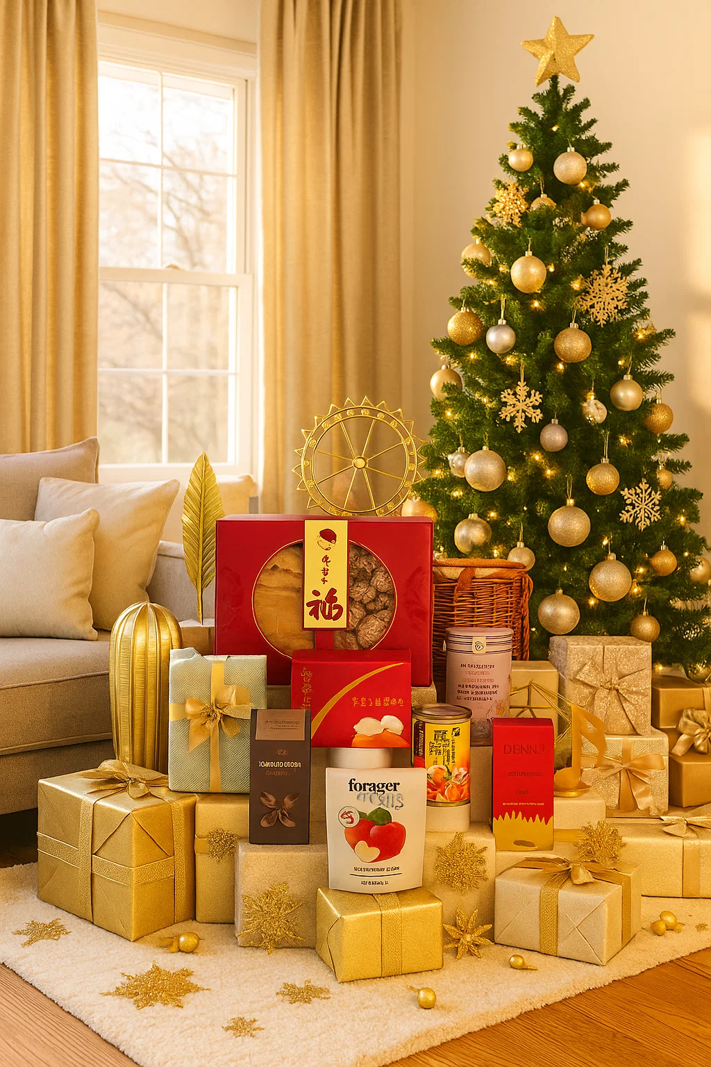 New Year Hampers-Inside Happiness Gift Basket
